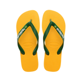 Kids Brasil Logo Flip Flops