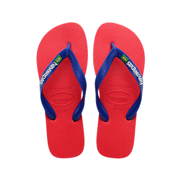 Brasil Logo Flip Flops.