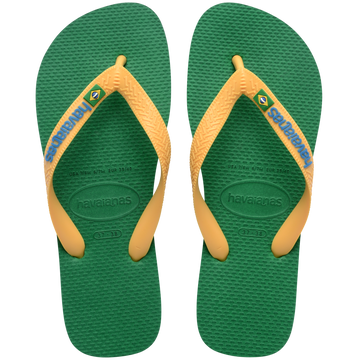 Brasil Logo Flip Flops