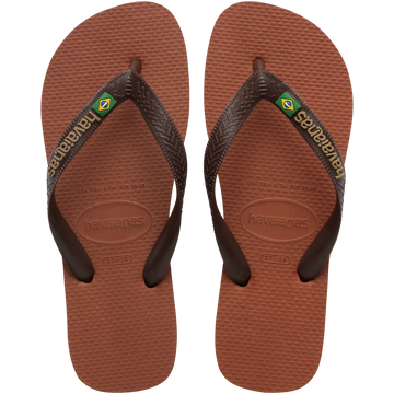 Brasil Logo Flip Flops