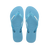 Slim Logo Metallic Flip Flops