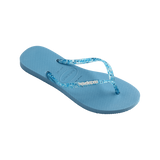 Slim Logo Metallic Flip Flops