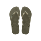 Slim Logo Metallic Flip Flops - Havaianas Thailand