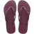 Slim Logo Metallic Flip Flops