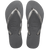 Slim Logo Metallic Flip Flops