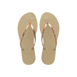 You Metallic Sandals