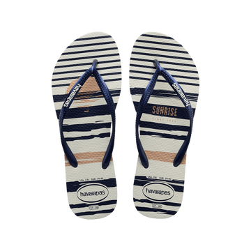 Slim Nautical Flip Flop