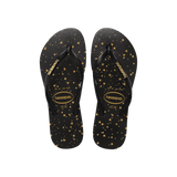 Slim Metallic Print Flip Flops - Havaianas Thailand