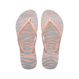 Slim Animals Glitter Flip Flops