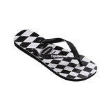 Top Distorted Check Flip Flops