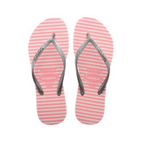 Slim Glitter Stripes Flip Flops