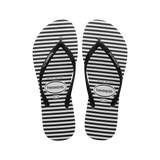 Slim Glitter Stripes Flip Flops