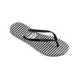 Slim Glitter Stripes Flip Flops
