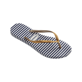 Slim Glitter Stripes Flip Flops