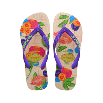Top Floral Fresh Flip Flop