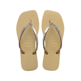 Slim Square Magic Sequin Flip Flop
