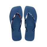 Slim Square Magic Sequin Flip Flop