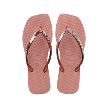 Slim Square Magic Sequin Flip Flop