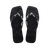 Slim Square Velvet Flip Flop