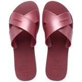 Aqua Metallic Sandals