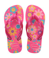Kids Flores Flip Flops