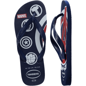 Top Marvel Logomania Flip Flops