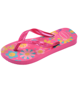 Kids Flores Flip Flops